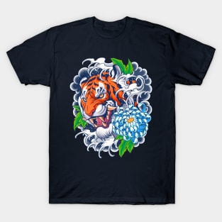 Mystical Tiger Tattoo T-Shirt